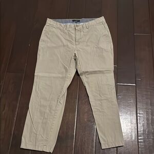Banana Republic Tan Chinos Classic Cotton Blend